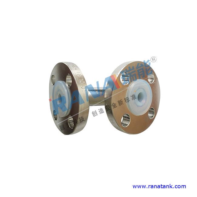 PTFE Lined Flanged Spool With Elbow